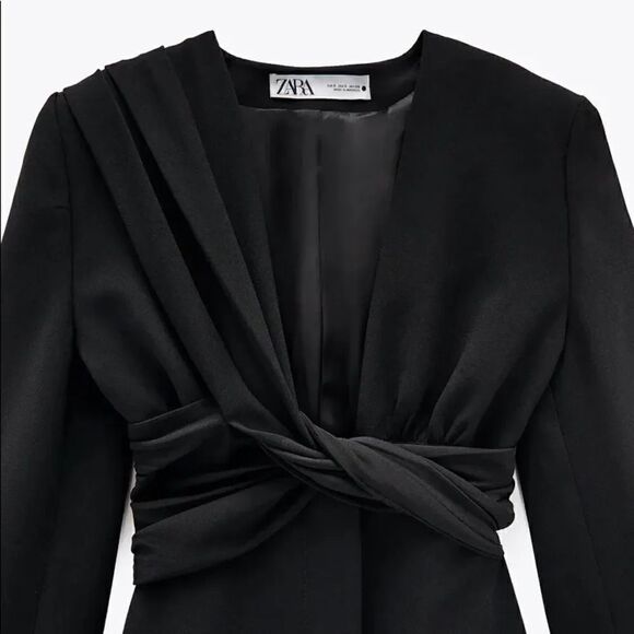 ✨HOST PICK✨ZARA DRAPED BLAZER DRESS - Picture 14 of 16